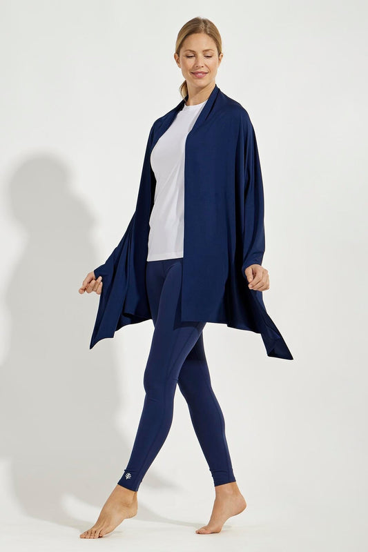 Bhakti Sun Shawl | Navy