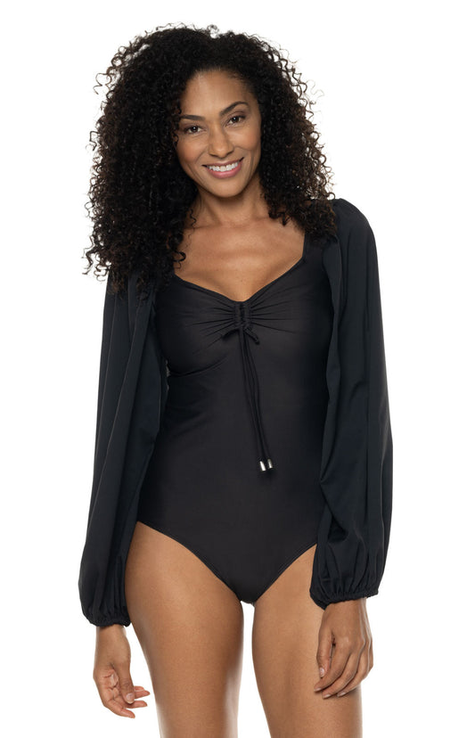 Coral Gables Aire Sleeve Swimsuit