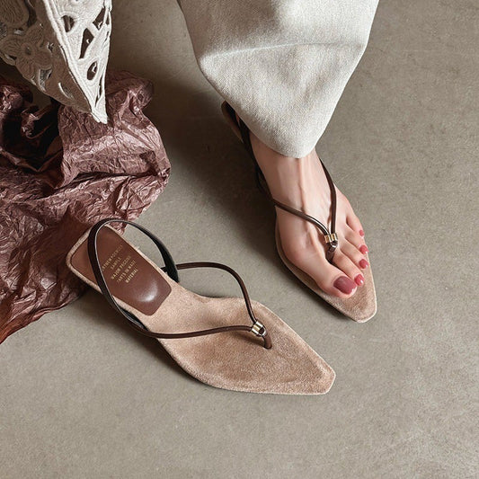 Canta Open Toe Kitten Heels Heeled Sandals