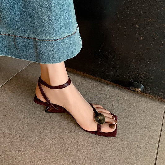 Camisha Open Toe Wedge Wedges Sandals