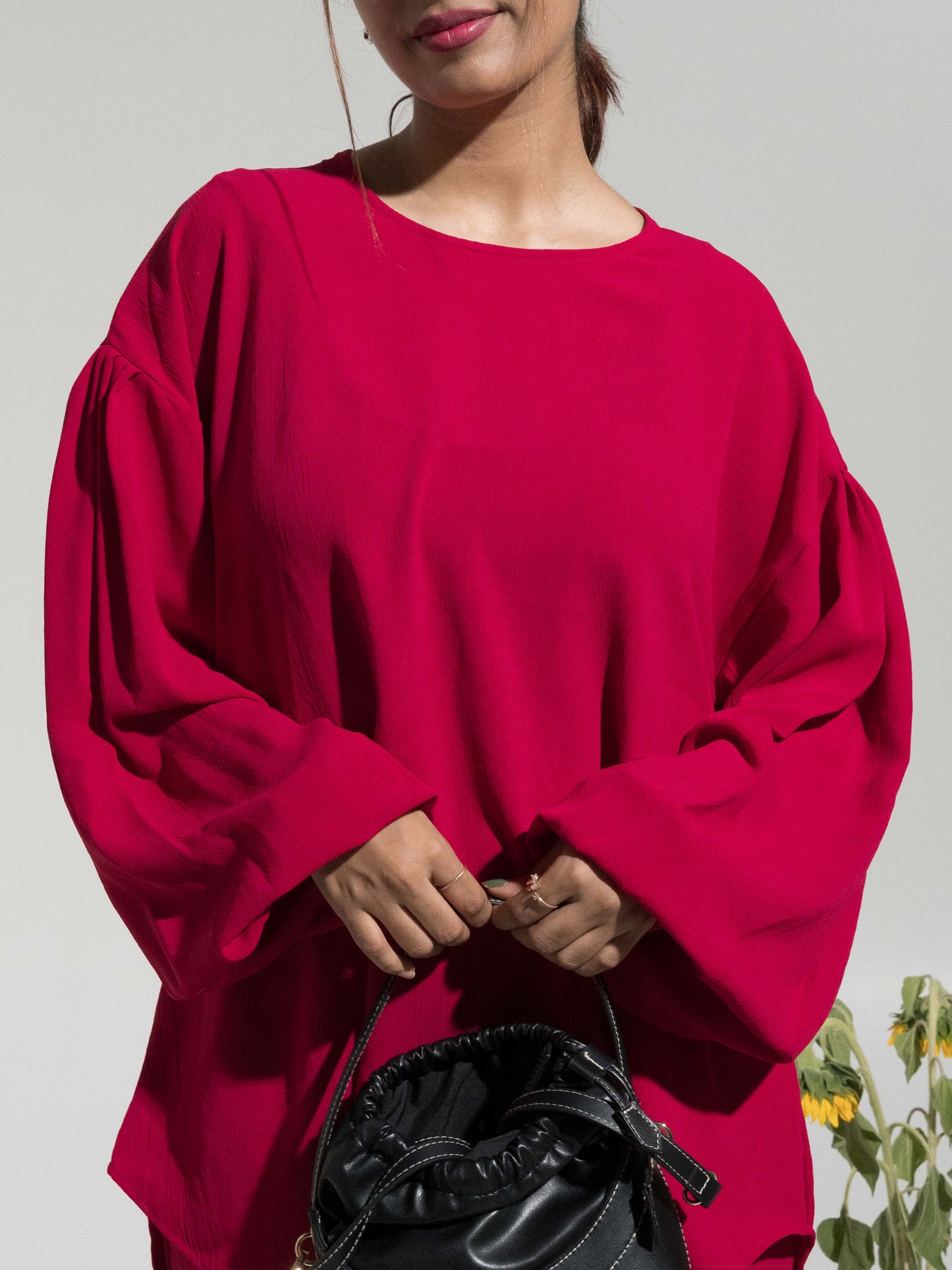 Jenna Everyday Co-Ord Set - Hot Pink