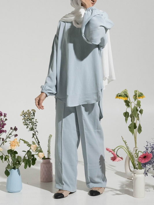 Jenna Everyday Co-Ord Set - Blue