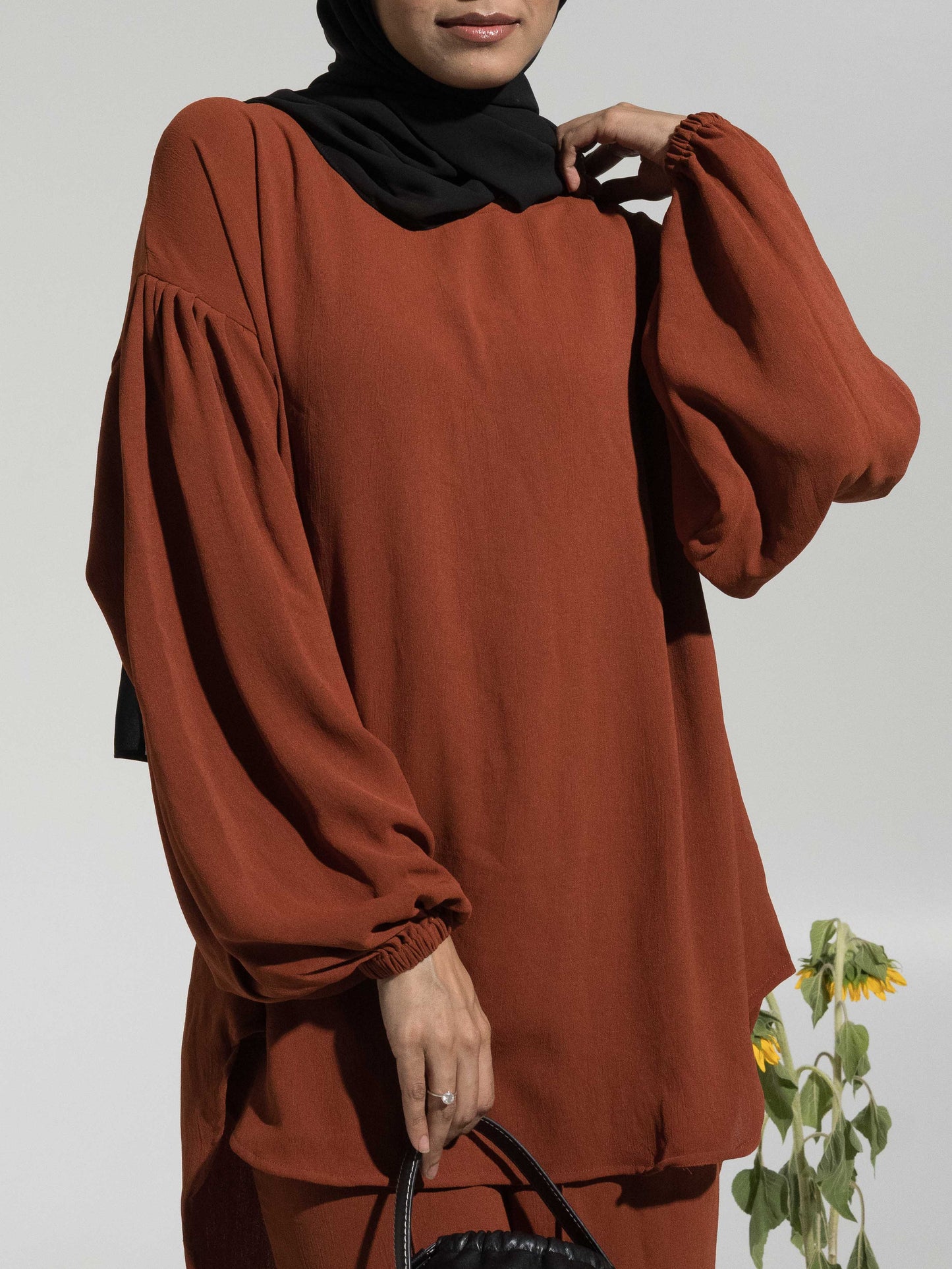 Jenna Everyday Co-Ord Set - Rust