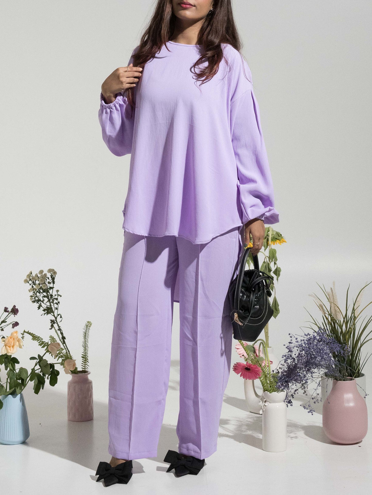 Jenna Everyday Co-Ord Set - Lavender