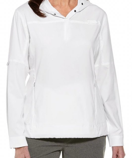 Sea Spray Henley | White