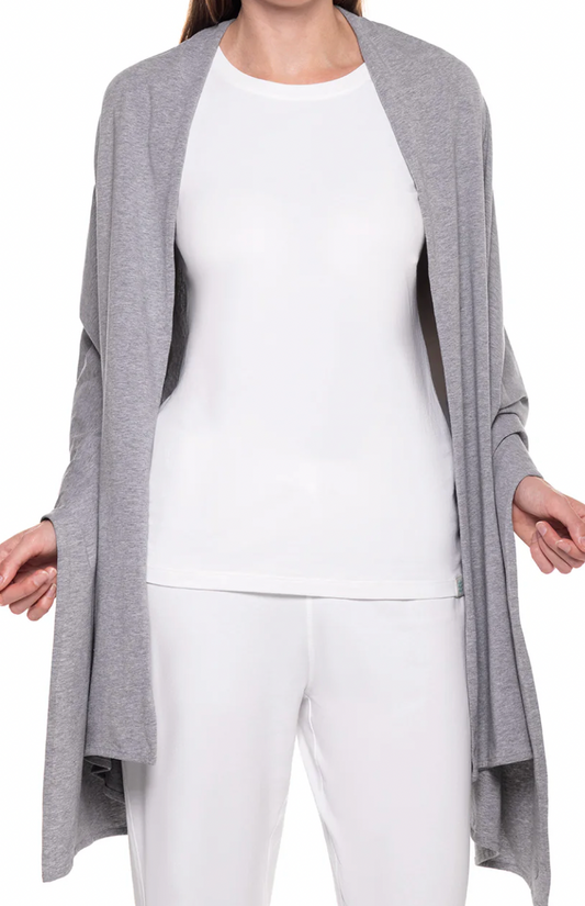 Sanibel Everyday Beach Shawl | Grey Heather